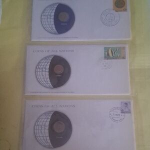 Coins of All Nations Collectible Envelopes